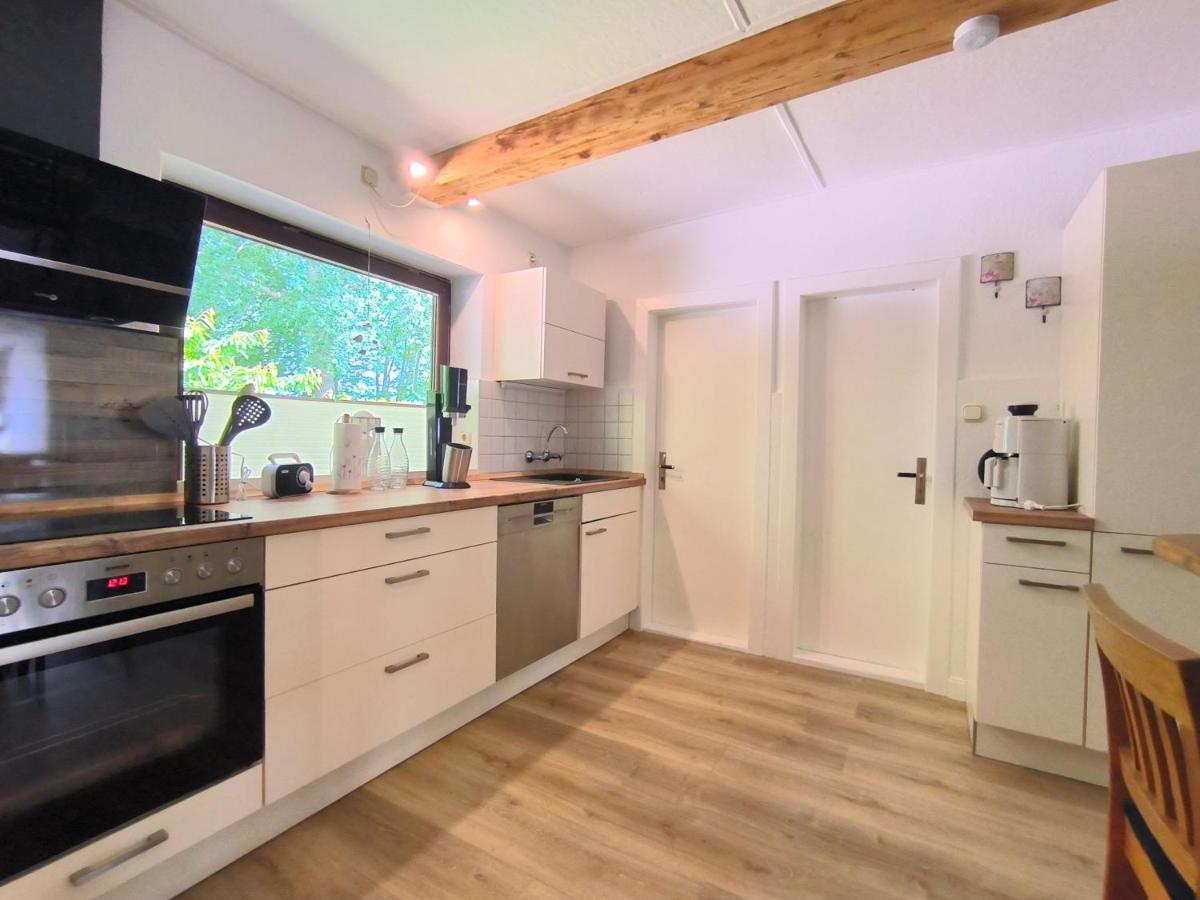 Ferienwohnung Zwischen Den Meeren - Schoene Und Gemuetliche Fewo Mit Garten Dorpstedt Luaran gambar