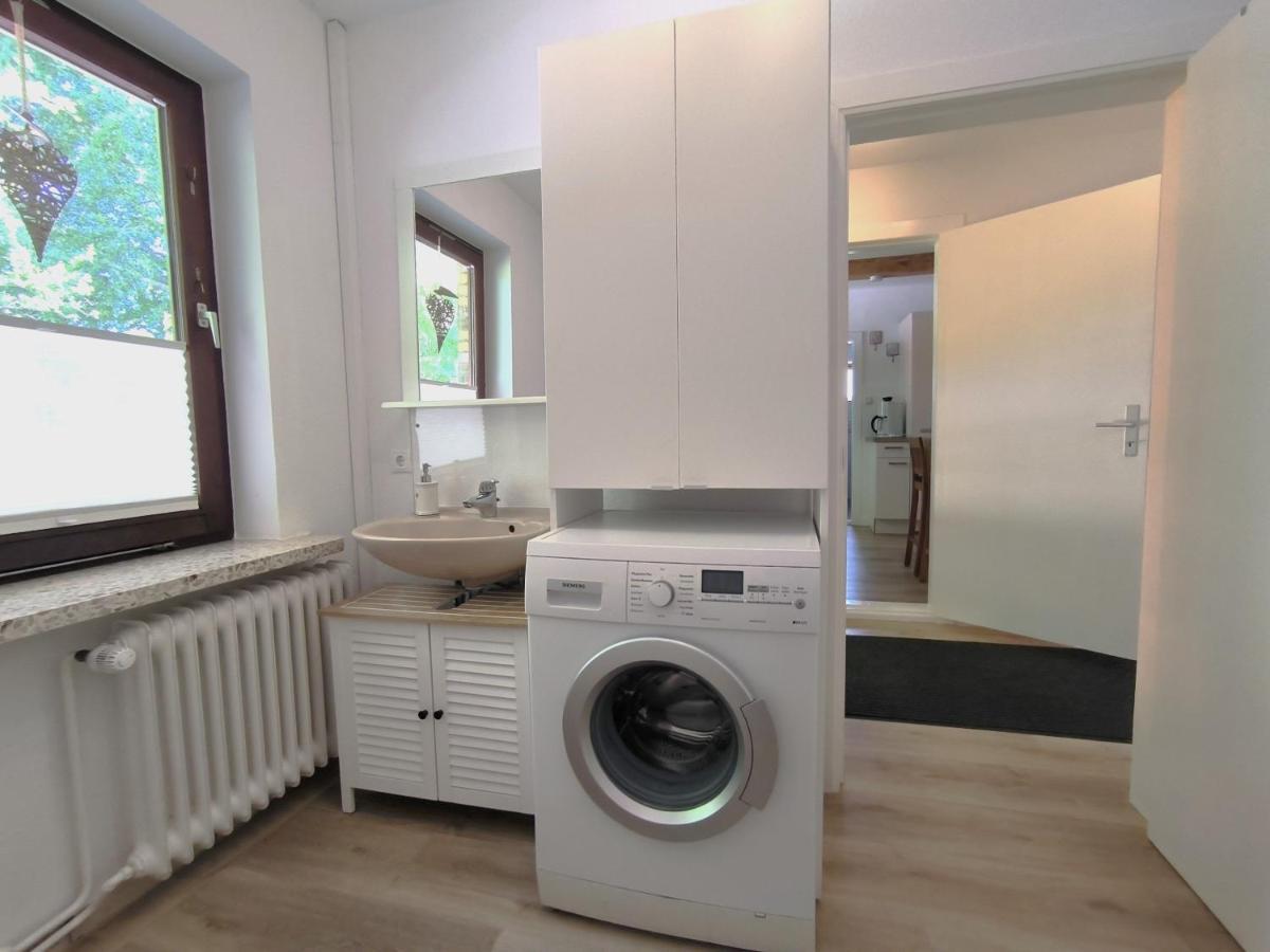Ferienwohnung Zwischen Den Meeren - Schoene Und Gemuetliche Fewo Mit Garten Dorpstedt Luaran gambar